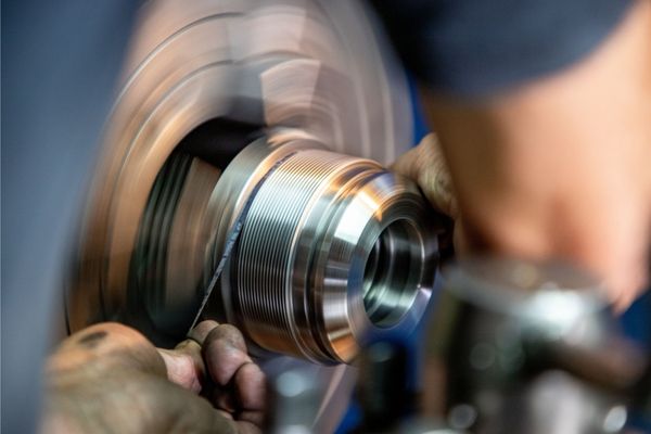 Surface Finishing by Cylindrical Grinder